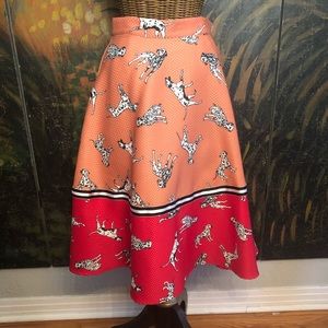 Anthropologie - Dalmatian skirt, size 4 - soo cute